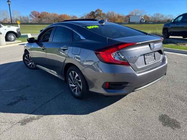 used 2018 Honda Civic car, priced at $14,995