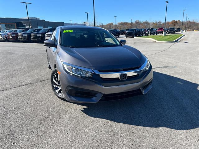 used 2018 Honda Civic car, priced at $14,995