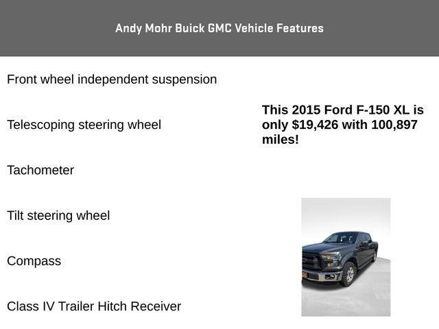 used 2015 Ford F-150 car, priced at $19,426