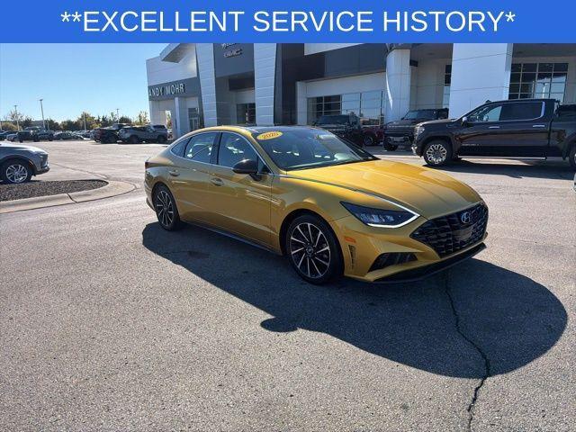 used 2020 Hyundai Sonata car, priced at $17,637