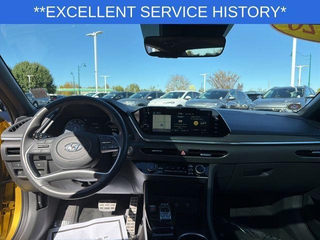 used 2020 Hyundai Sonata car, priced at $17,637