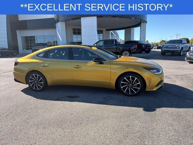 used 2020 Hyundai Sonata car, priced at $17,637