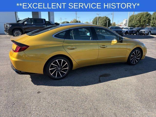 used 2020 Hyundai Sonata car, priced at $17,637