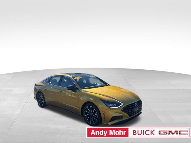 used 2020 Hyundai Sonata car, priced at $17,900