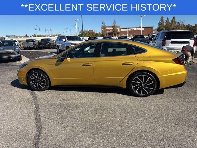 used 2020 Hyundai Sonata car, priced at $17,637