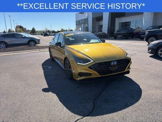 used 2020 Hyundai Sonata car, priced at $17,637