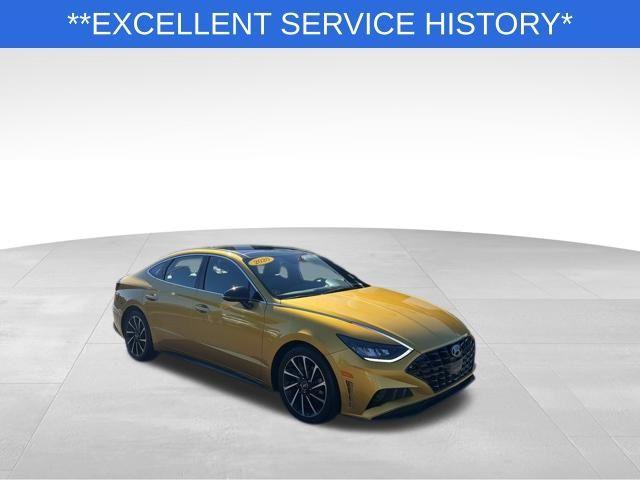 used 2020 Hyundai Sonata car, priced at $17,637