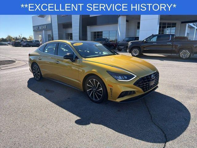 used 2020 Hyundai Sonata car, priced at $17,637