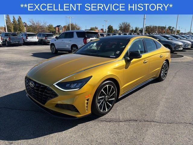 used 2020 Hyundai Sonata car, priced at $17,637