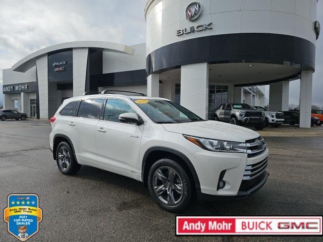 used 2018 Toyota Highlander Hybrid car, priced at $26,400