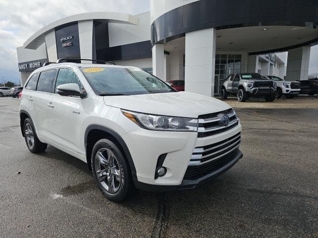 used 2018 Toyota Highlander Hybrid car, priced at $26,400