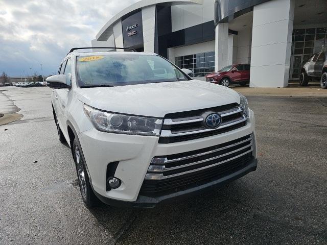 used 2018 Toyota Highlander Hybrid car, priced at $26,400