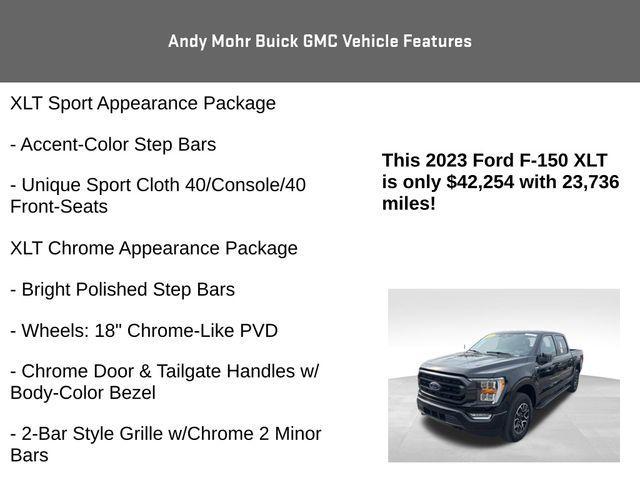 used 2023 Ford F-150 car, priced at $42,254