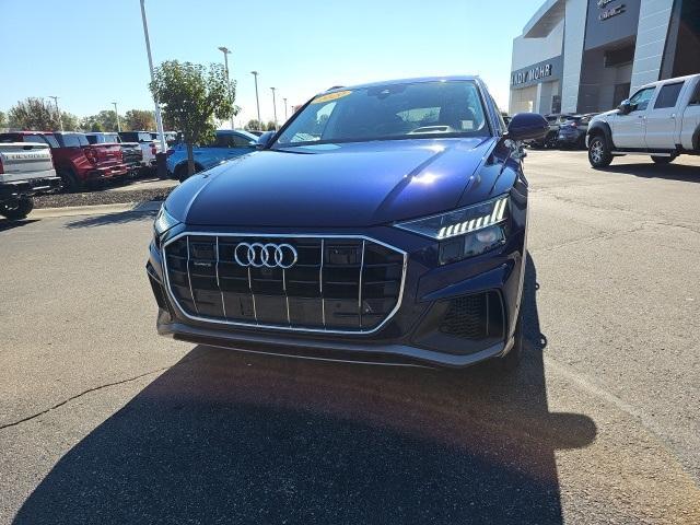 used 2020 Audi Q8 car, priced at $33,200