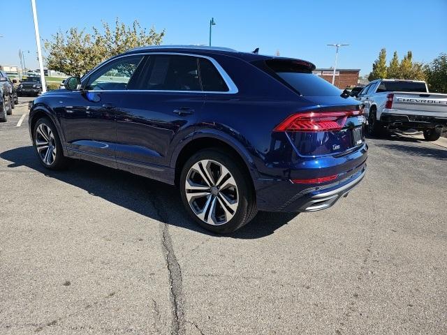 used 2020 Audi Q8 car, priced at $33,200