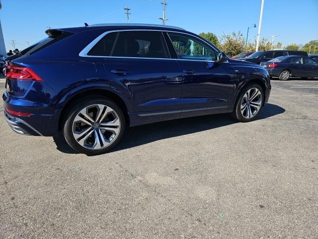 used 2020 Audi Q8 car, priced at $33,200