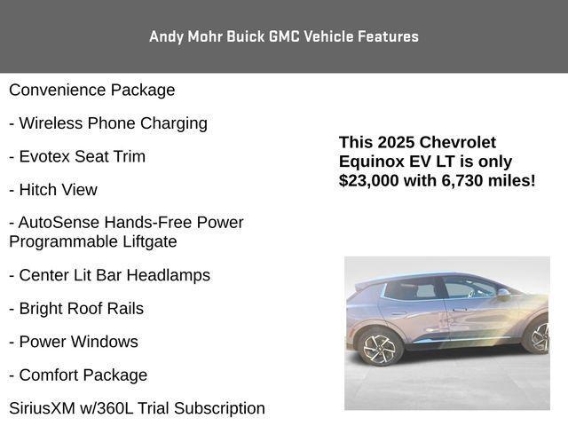 used 2025 Chevrolet Equinox EV car, priced at $21,000
