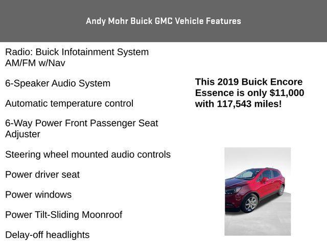 used 2019 Buick Encore car, priced at $9,400