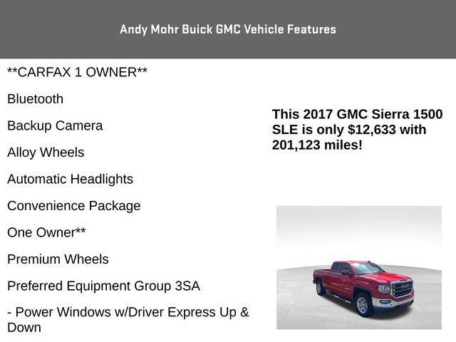 used 2017 GMC Sierra 1500 car, priced at $13,890