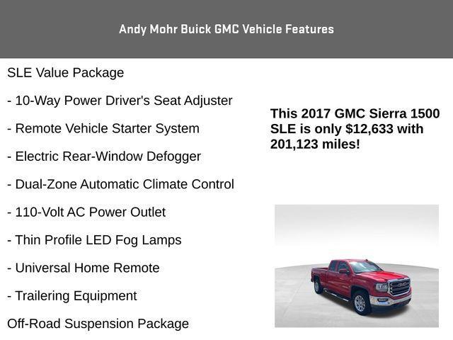 used 2017 GMC Sierra 1500 car, priced at $13,890