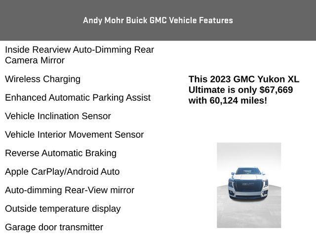 used 2023 GMC Yukon XL car, priced at $68,600