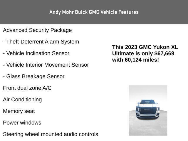 used 2023 GMC Yukon XL car, priced at $68,600
