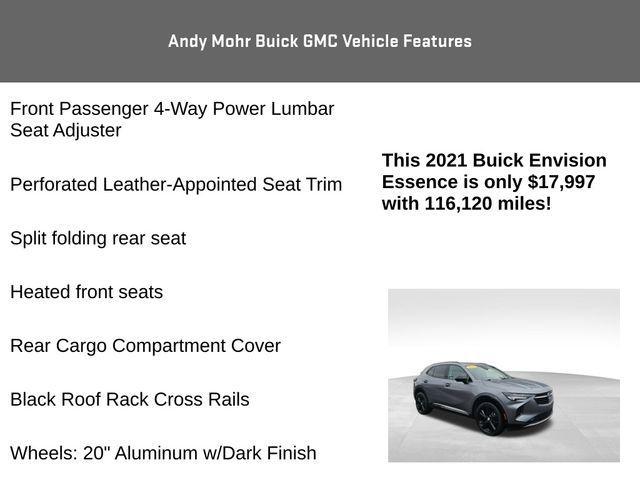 used 2021 Buick Envision car, priced at $17,997