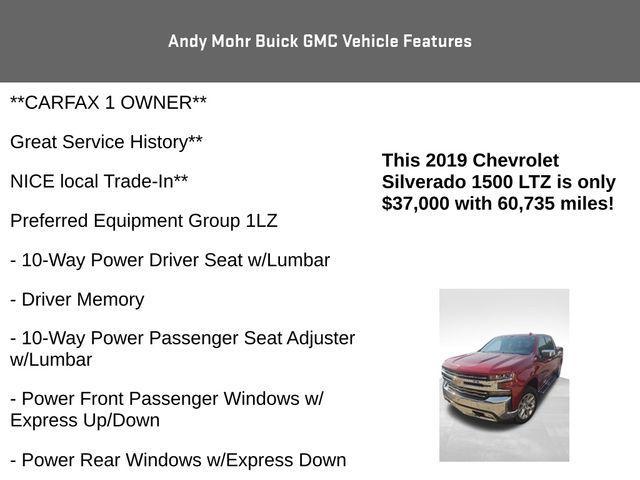 used 2019 Chevrolet Silverado 1500 car, priced at $36,990