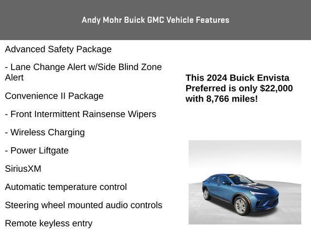 used 2024 Buick Envista car, priced at $22,000