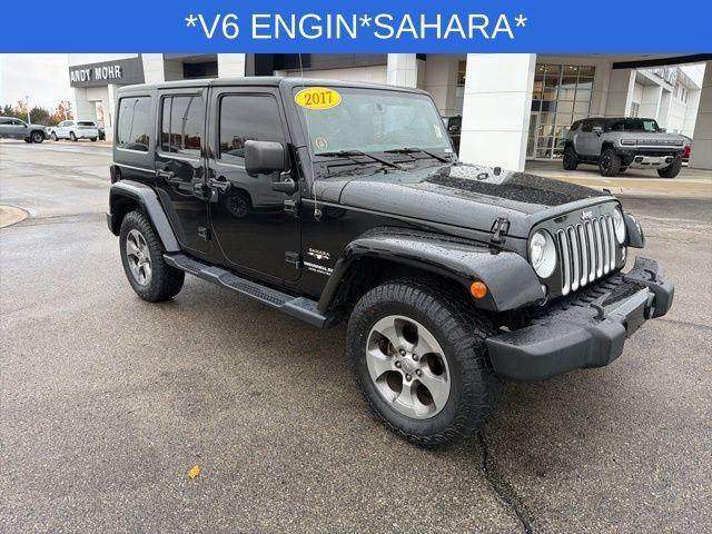 used 2017 Jeep Wrangler Unlimited car, priced at $16,600