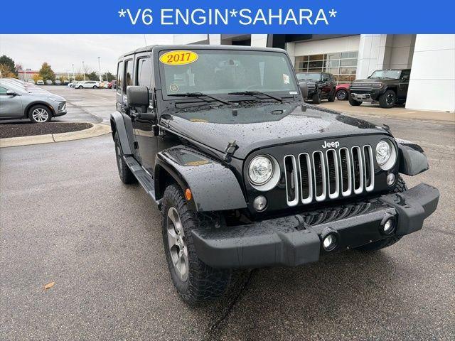 used 2017 Jeep Wrangler Unlimited car, priced at $16,600