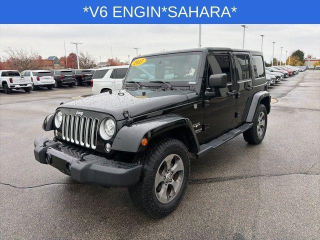 used 2017 Jeep Wrangler Unlimited car, priced at $16,600