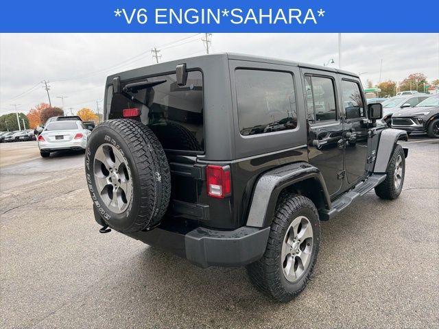 used 2017 Jeep Wrangler Unlimited car, priced at $16,600