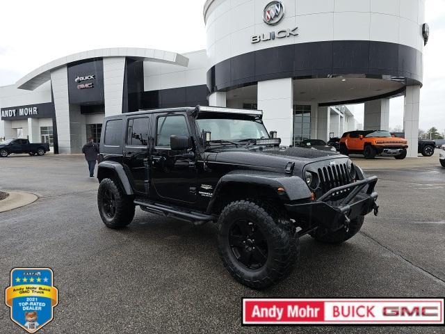 used 2010 Jeep Wrangler Unlimited car, priced at $13,450