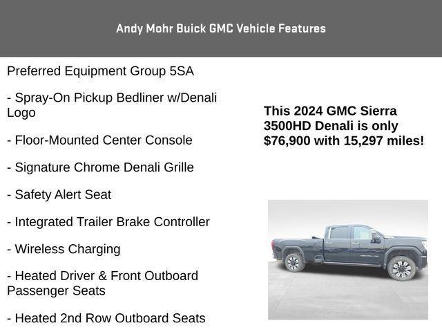 used 2024 GMC Sierra 3500 car, priced at $76,900
