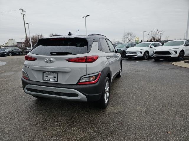 used 2023 Hyundai Kona car, priced at $18,000