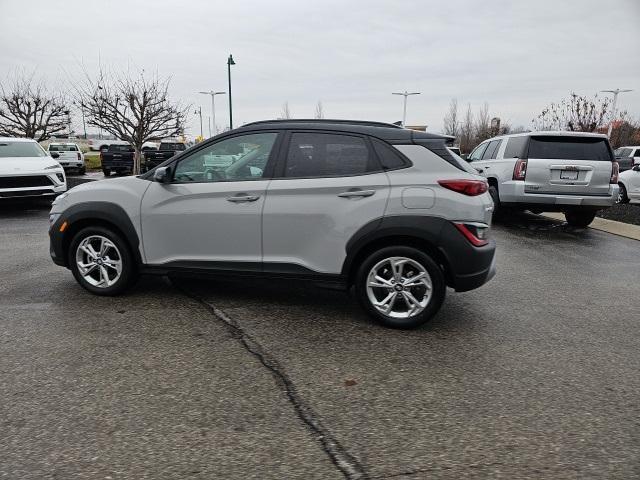 used 2023 Hyundai Kona car, priced at $18,000