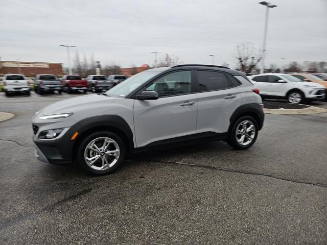 used 2023 Hyundai Kona car, priced at $18,000