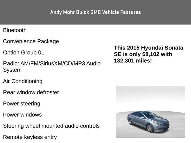 used 2015 Hyundai Sonata car, priced at $8,102