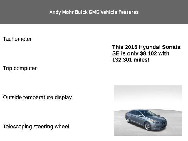 used 2015 Hyundai Sonata car, priced at $8,102