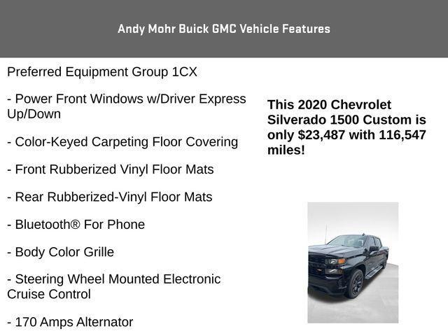 used 2020 Chevrolet Silverado 1500 car, priced at $23,475