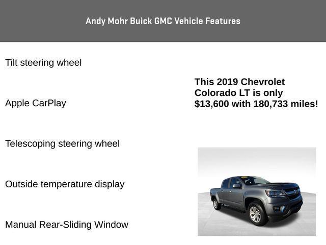 used 2019 Chevrolet Colorado car, priced at $13,600