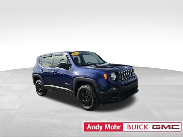 used 2018 Jeep Renegade car, priced at $13,911