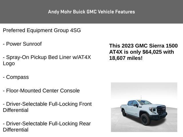 used 2023 GMC Sierra 1500 car, priced at $64,025
