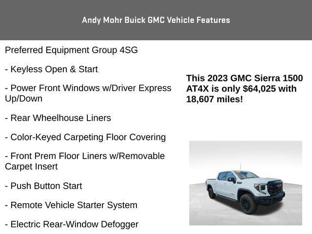 used 2023 GMC Sierra 1500 car, priced at $64,025