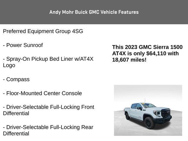 used 2023 GMC Sierra 1500 car, priced at $64,110