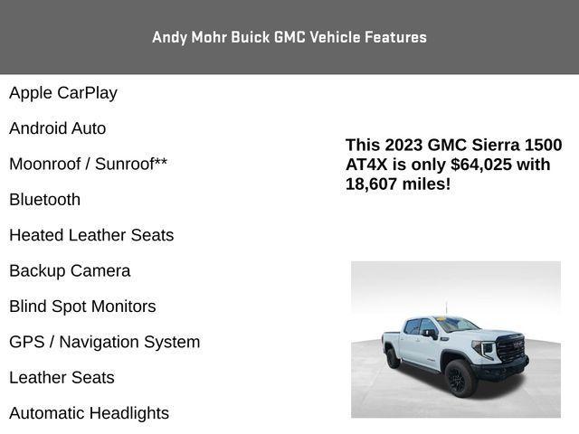 used 2023 GMC Sierra 1500 car, priced at $64,025