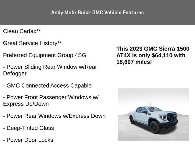 used 2023 GMC Sierra 1500 car, priced at $64,110