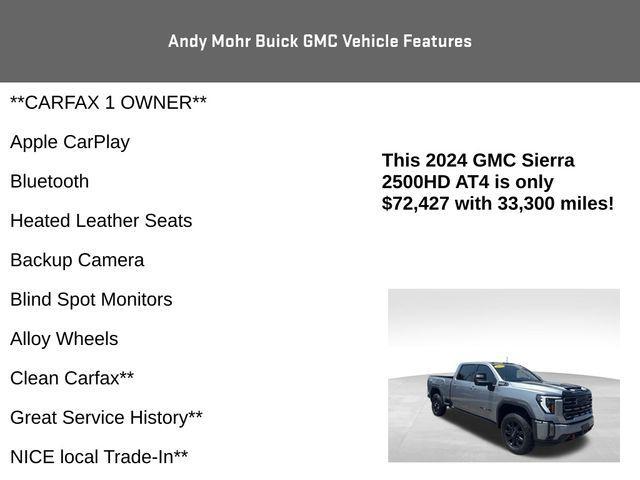 used 2024 GMC Sierra 2500 car, priced at $72,427