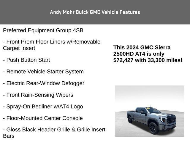 used 2024 GMC Sierra 2500 car, priced at $72,427